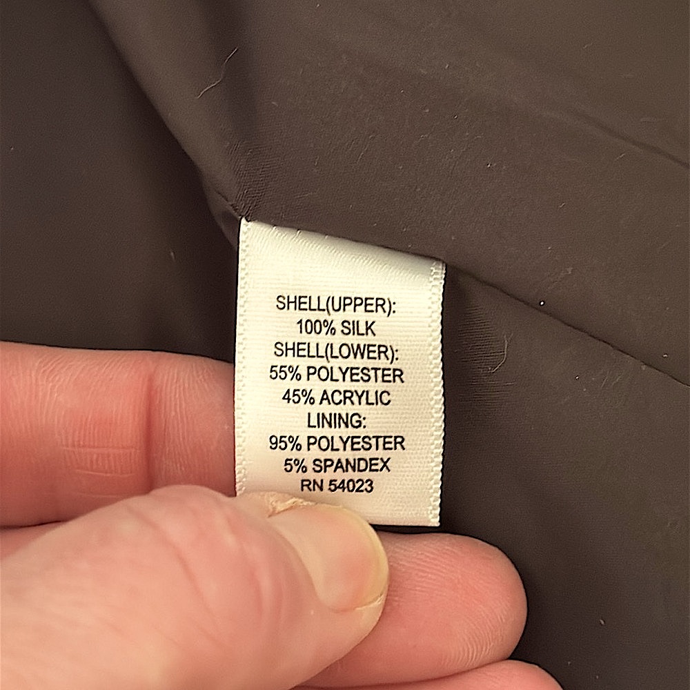 NWOT! Banana Republic Mix Media Dress! - Picture 9 of 9